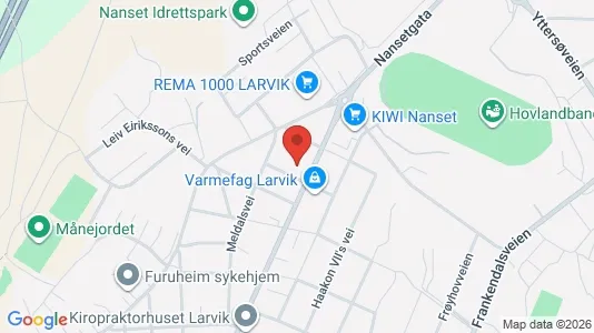Büros zur Miete i Larvik – Foto von Google Street View