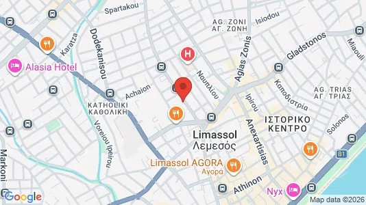 Lokaler til salgs i Limassol – Bilde fra Google Street View