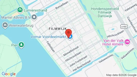 Lokale biurowe Do wynajęcia i Almere - kort over placeringen