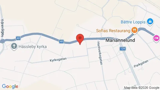 Lokaler til leje i Eksjö - Foto fra Google Street View