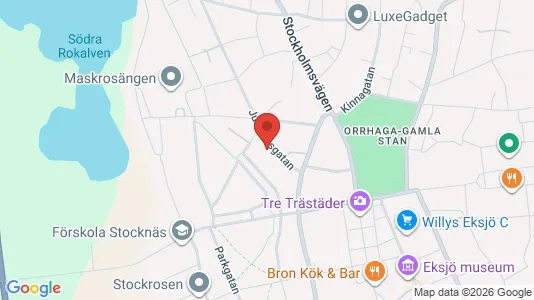 Liikekiinteistöt Vuokrattavana i Eksjö - Kuva Google Street Viewstä