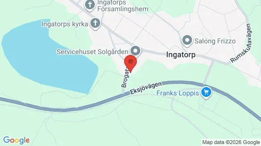 Gewerbeflächen zur Miete i Eksjö – Foto von Google Street View