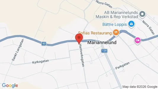 Lokaler til leje i Eksjö - Foto fra Google Street View