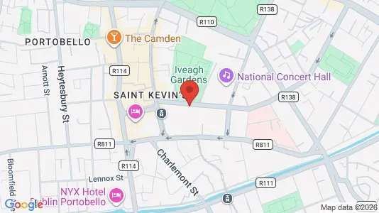Kantorruimte te koop i Dublin 2 - kort over placeringen