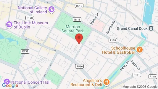 Toimistotilat Vuokrattavana i Dublin 2 - Kuva Google Street Viewstä