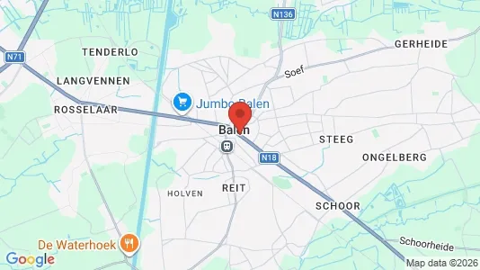 Toimistotilat Vuokrattavana i Balen - Kuva Google Street Viewstä