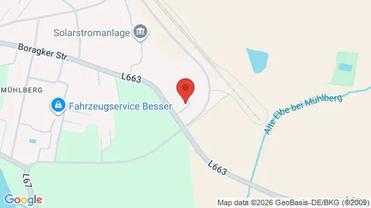 Commercial properties for rent i Elbe-Elster - kort over placeringen