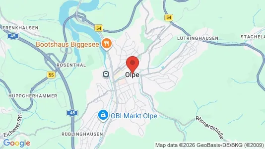 Restaurantlokaler til leje i Olpe - Foto fra Google Street View