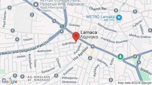 Lokaler til salg i Larnaca - Foto fra Google Street View