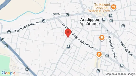 Magazyny Na sprzedaż i Aradippou - kort over placeringen