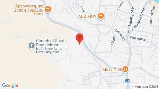 Gewerbeflächen zur Miete i Chios – Foto von Google Street View