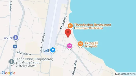 Gewerbeflächen zur Miete i Chios – Foto von Google Street View
