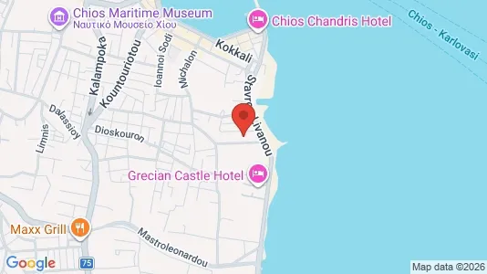 Gewerbeflächen zur Miete i Chios – Foto von Google Street View