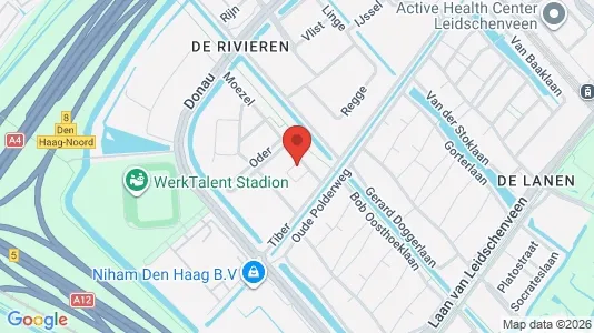 Boligejendomme til salg i Haag Centrum - kort over placeringen