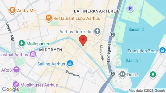 Büros zur Miete i Aarhus C – Foto von Google Street View