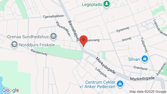 Nieruchomości komercyjne Na sprzedaż i Grenaa - kort over placeringen
