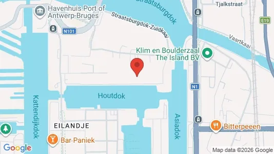 Lokale biurowe Do wynajęcia i Stad Antwerp - kort over placeringen