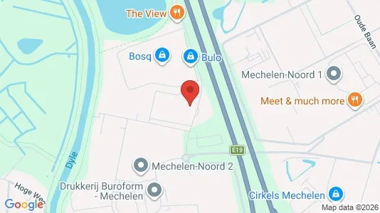 Kontorslokaler för uthyrning i Mechelen – Foto från Google Street View