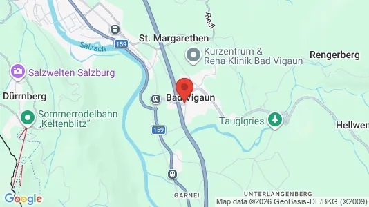 Værkstedslokaler til leje i Bad Vigaun - Foto fra Google Street View