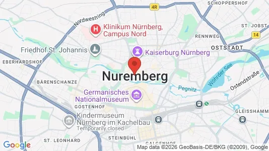 Office spaces for rent i Nuremberg - Photo from Google Street View