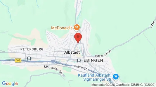 Büros zur Miete i Zollernalbkreis - kort over placeringen
