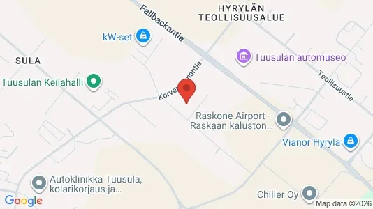 Werkstätte zur Miete i Tuusula – Foto von Google Street View