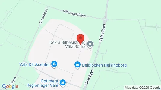 Lager til leie i Helsingborg – Bilde fra Google Street View