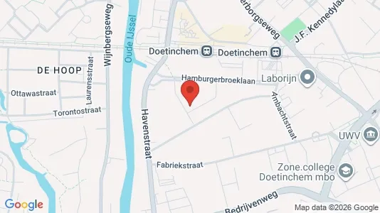 Lagerlokaler för uthyrning i Doetinchem – Foto från Google Street View