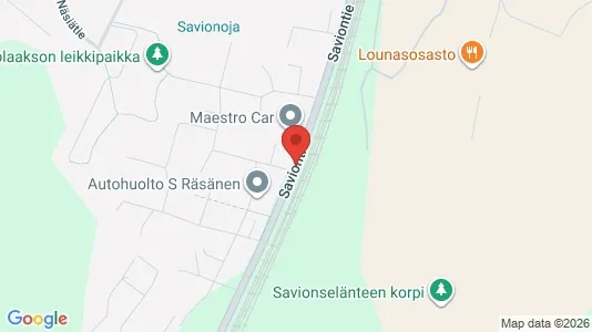 Lager zur Miete i Kerava - kort over placeringen