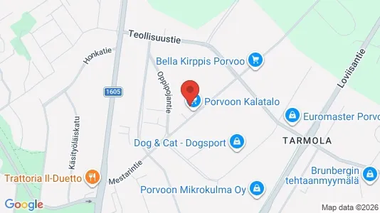Kontorslokaler för uthyrning i Borgå – Foto från Google Street View