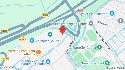 Lokale biurowe Do wynajęcia i Gouda - kort over placeringen