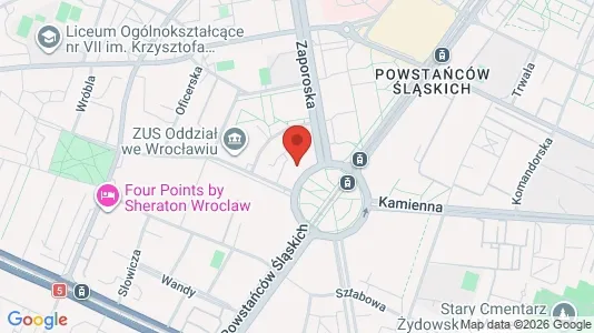 Kontorlokaler til leje i Wrocław - Foto fra Google Street View