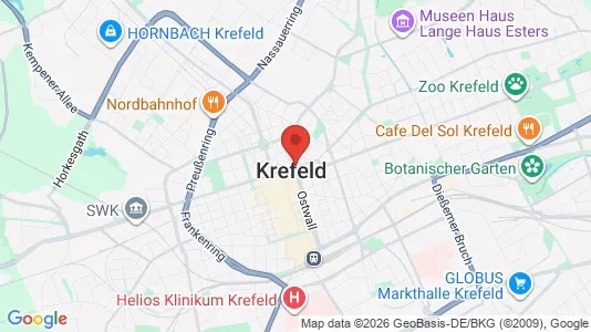 Office spaces for rent i Krefeld - Photo from Google Street View
