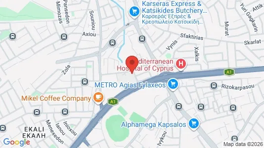 Gewerbeflächen zum Kauf i Limassol – Foto von Google Street View