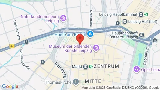 Kontorlokaler til leje i Leipzig - Foto fra Google Street View