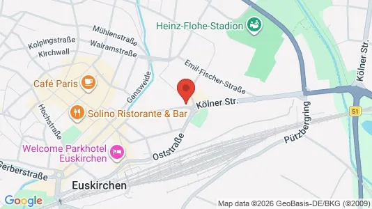 Lokale biurowe Do wynajęcia i Euskirchen - kort over placeringen
