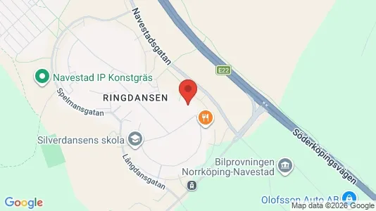 Lokaler til leje i Norrköping - kort over placeringen
