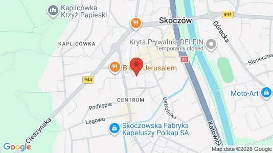 Gewerbeflächen zur Miete i Cieszyński – Foto von Google Street View