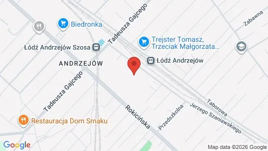 Commercial properties for rent i Łódź - kort over placeringen