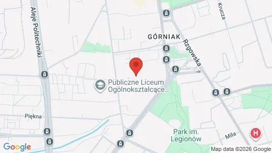 Bedrijfsruimtes te huur i Łódź - kort over placeringen