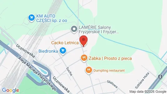 Gewerbeflächen zur Miete i Gdańsk - kort over placeringen