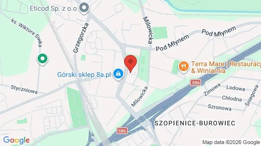 Gewerbeflächen zur Miete i Katowice – Foto von Google Street View