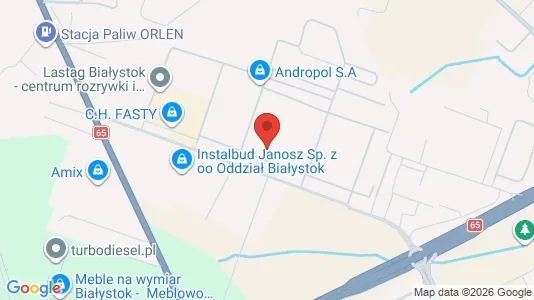 Lokaler til leie i Białystok – Bilde fra Google Street View