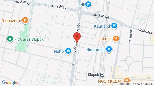 Nieruchomości komercyjne Do wynajęcia i Słupsk - kort over placeringen
