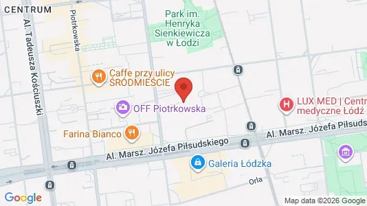 Gewerbeflächen zur Miete i Łódź – Foto von Google Street View