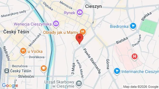 Liikekiinteistöt Vuokrattavana i Cieszyński - Kuva Google Street Viewstä