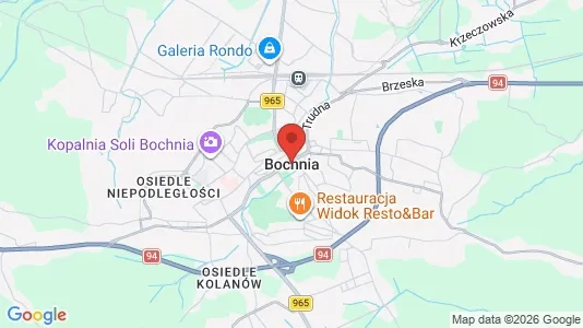 Nieruchomości komercyjne Do wynajęcia i Bocheński - kort over placeringen