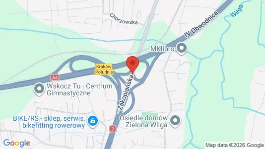 Gewerbeflächen zur Miete i Wielicki – Foto von Google Street View