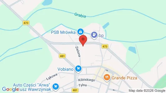 Lokaler til leje i Łaski - Foto fra Google Street View