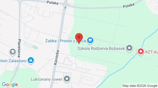Lokaler til leie i Poznański - kort over placeringen